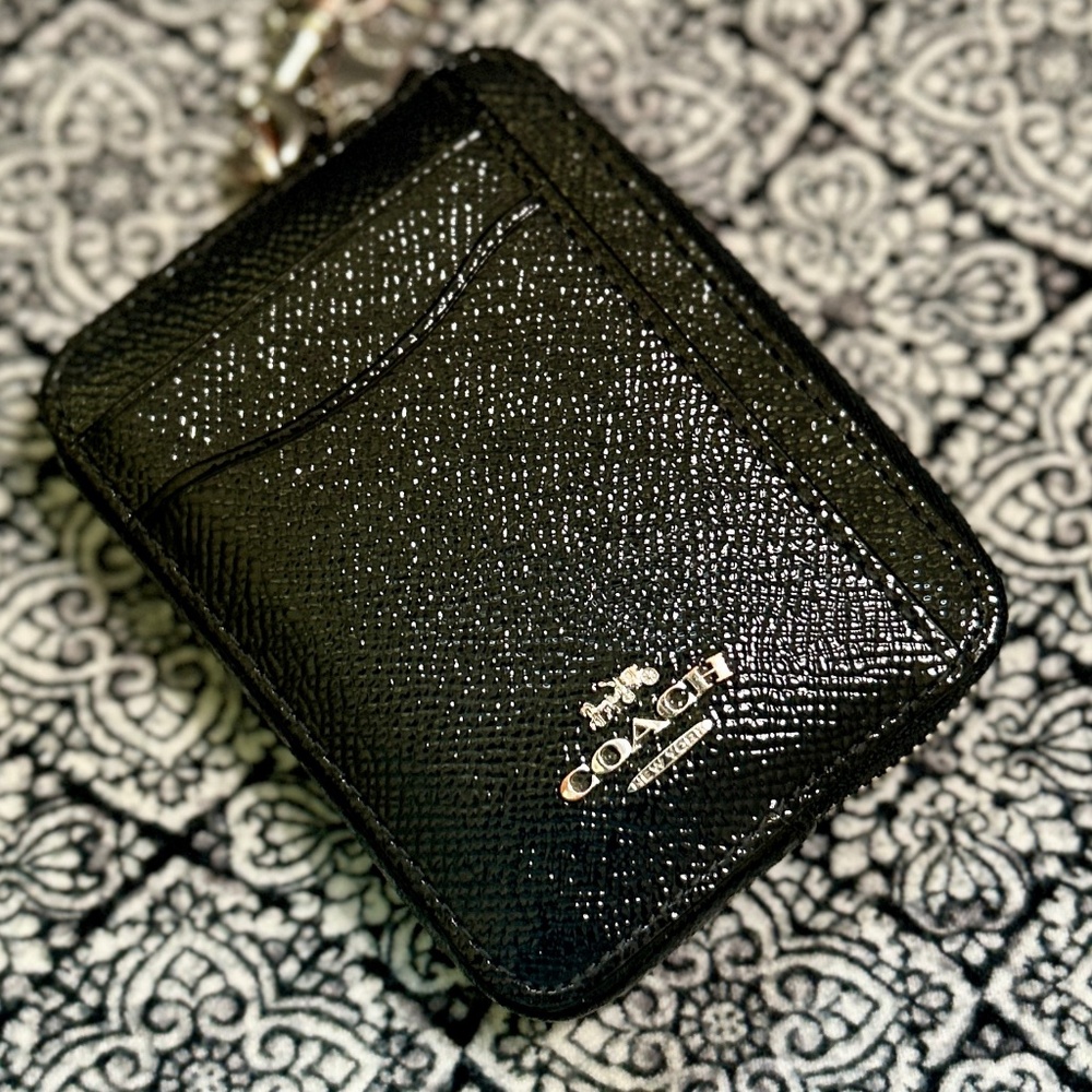 Black COACH wallet
